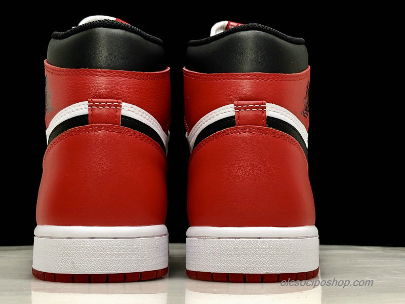 Férfi Air Jordan 1 Retro High OG Chicago AJ1 Piros/Fehér/Fekete Cipők (555088-101)