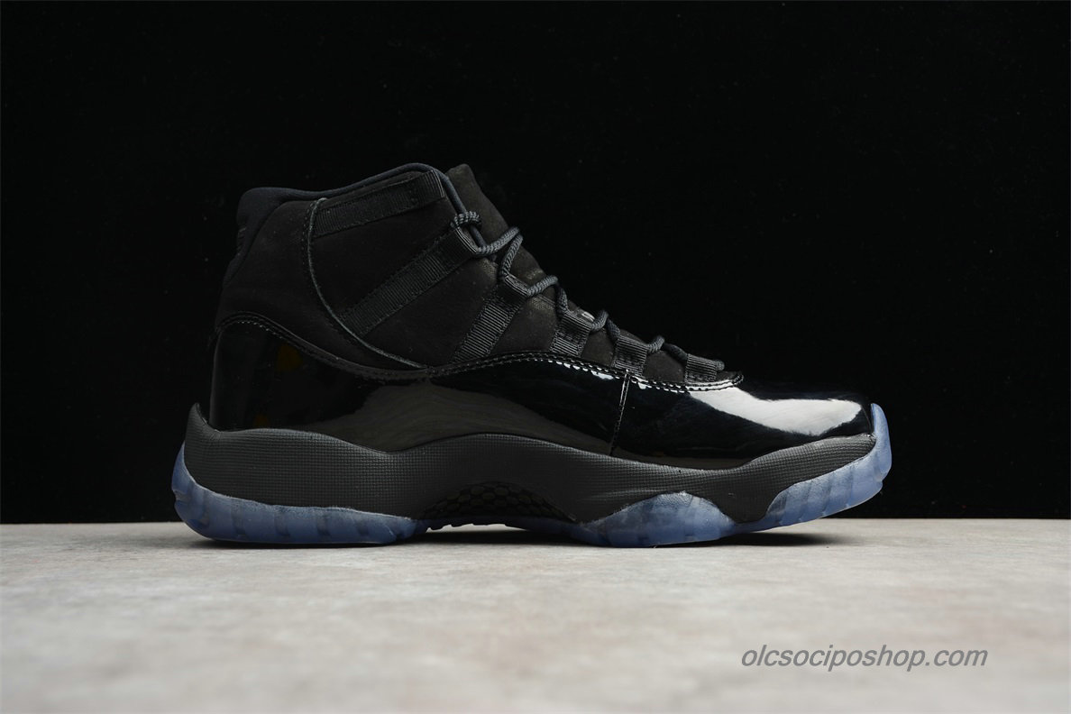 Férfi Air Jordan 11 Retro Cap And Gown Fekete Cipők (378037-005)