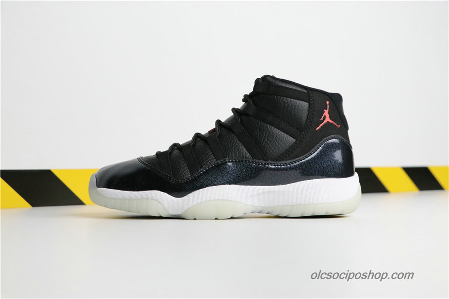 Férfi Air Jordan 11 Retro High AJ11 Fekete/Rózsaszín Cipők (378037-002)