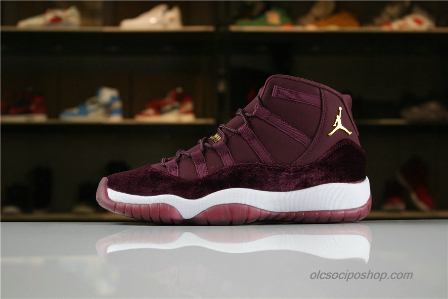 Női Air Jordan 11 Retro RL GG Heiress Bordeaux/Fehér Cipők (852625-650)