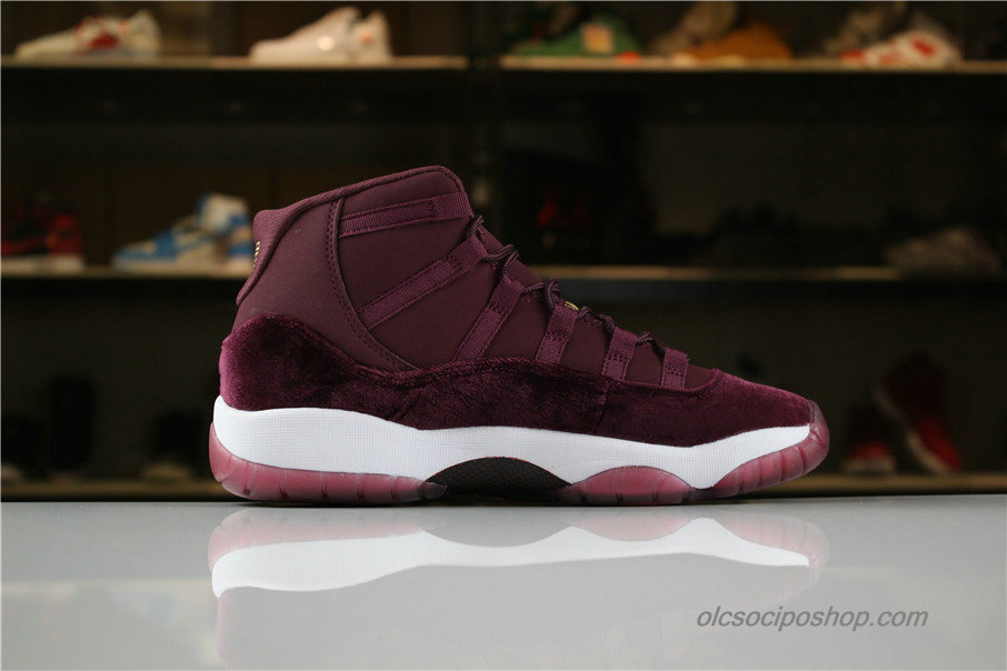 Női Air Jordan 11 Retro RL GG Heiress Bordeaux/Fehér Cipők (852625-650)