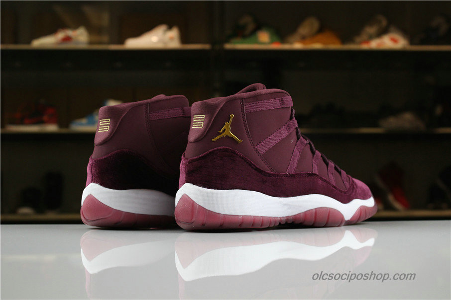 Női Air Jordan 11 Retro RL GG Heiress Bordeaux/Fehér Cipők (852625-650)