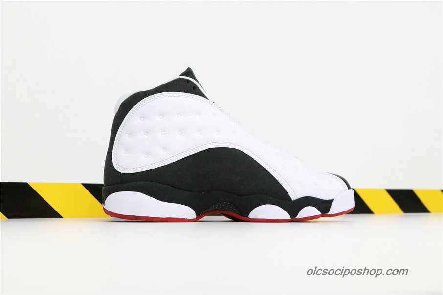 Férfi Air Jordan 13 Retro He Got Game AJ13 Fehér/Fekete/Piros Cipők (414571-104)