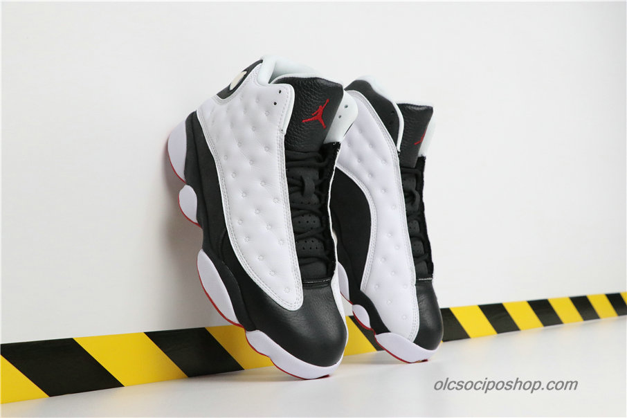 Férfi Air Jordan 13 Retro He Got Game AJ13 Fehér/Fekete/Piros Cipők (414571-104)