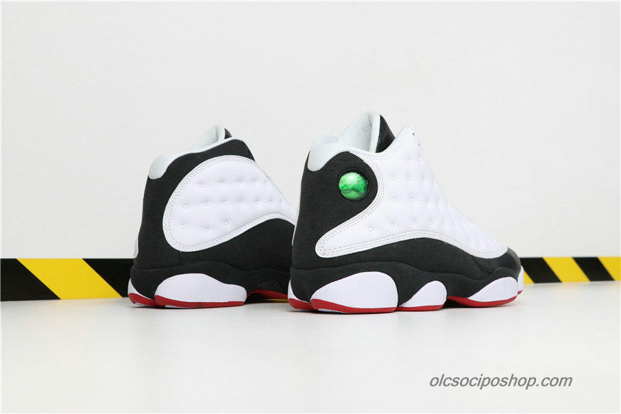 Férfi Air Jordan 13 Retro He Got Game AJ13 Fehér/Fekete/Piros Cipők (414571-104)