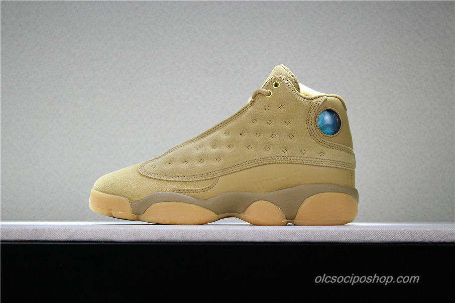 Női Air Jordan 13 Retro Wheat AJ13 Barna Cipők (414574-705)