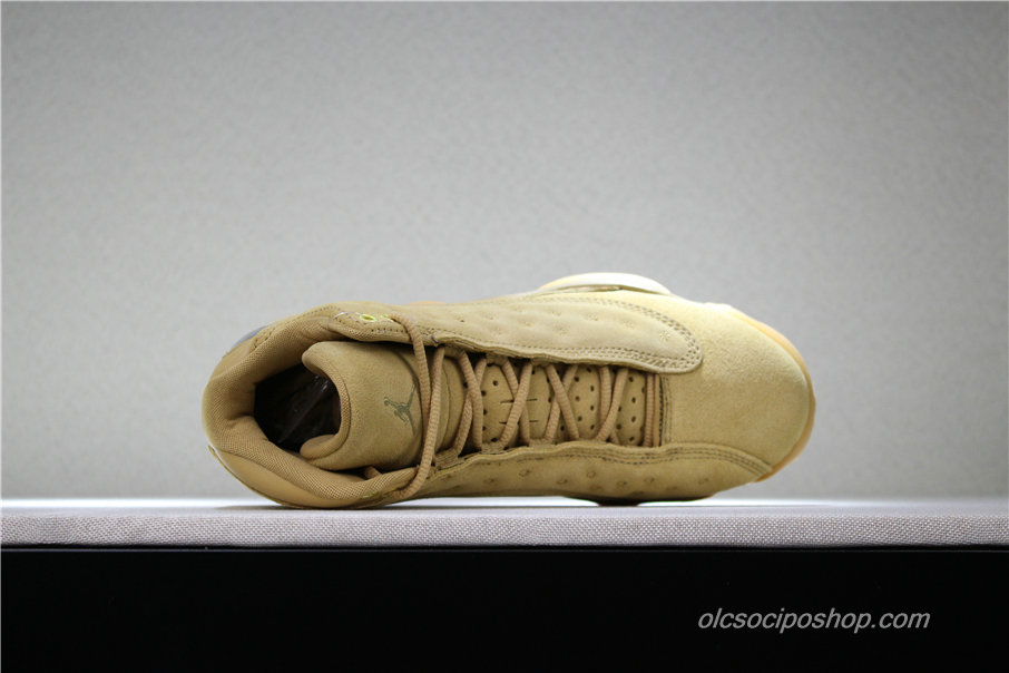 Női Air Jordan 13 Retro Wheat AJ13 Barna Cipők (414574-705)