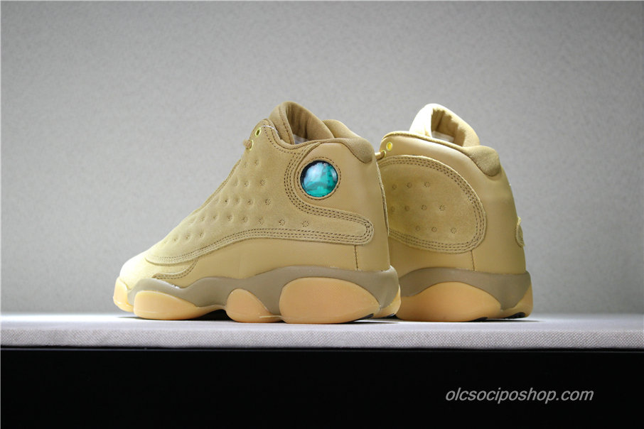 Női Air Jordan 13 Retro Wheat AJ13 Barna Cipők (414574-705)