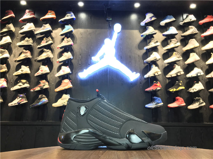 Férfi Air Jordan 14 Retro Collezione CDP AJ14 Fekete Cipők (311832-061)