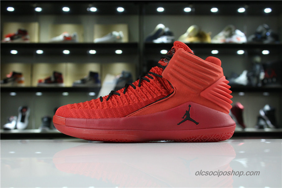 Férfi Air Jordan 32 PF Rosso Corsa Piros/Fekete Cipők (AH3348-601)