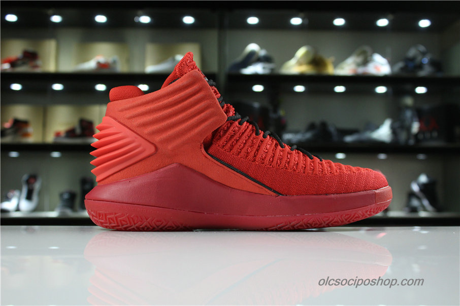 Férfi Air Jordan 32 PF Rosso Corsa Piros/Fekete Cipők (AH3348-601)