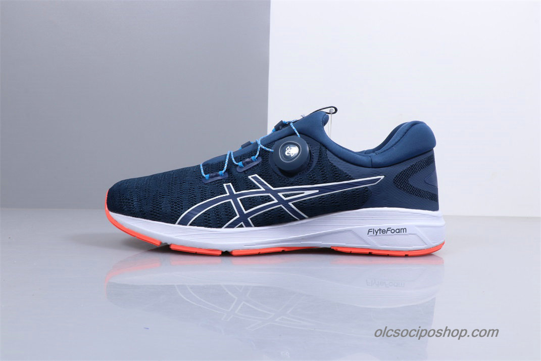 Férfi Asics Dynamis Sötétkék/Fehér/Piros Cipők (T7D1N-01911)