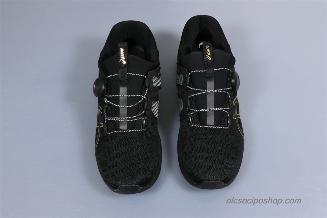 Férfi Asics Dynamis Fekete/Arany Cipők (T7D1N-0191)