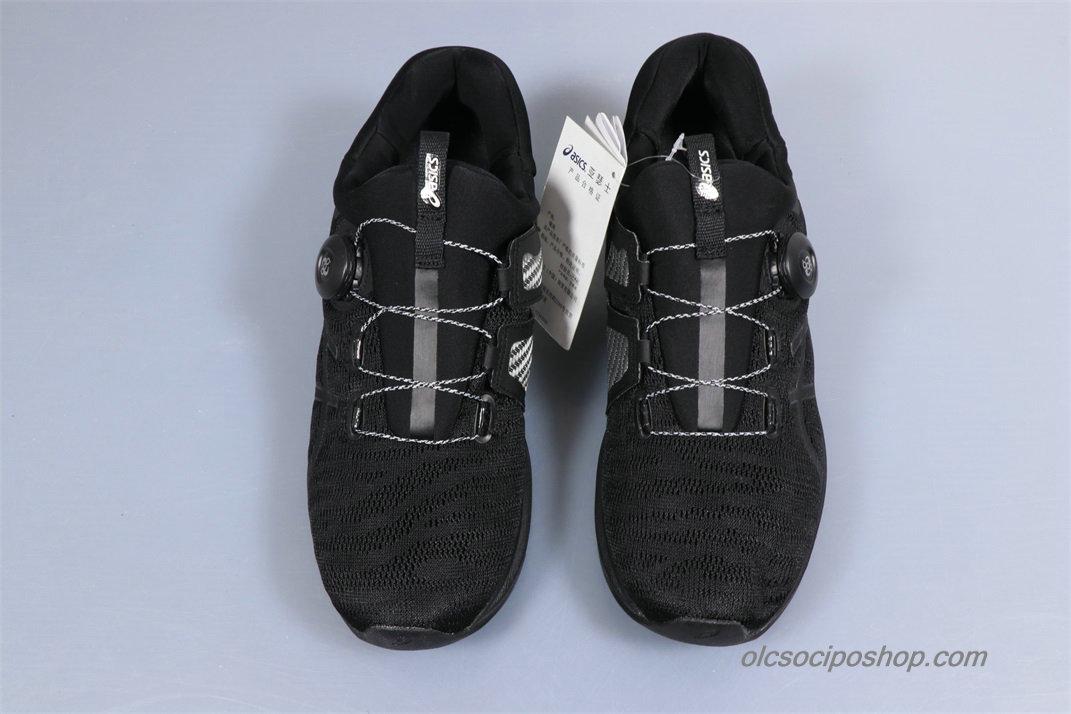 Férfi Asics Dynamis Fekete/Ezüst Cipők (T7D1N-0195)