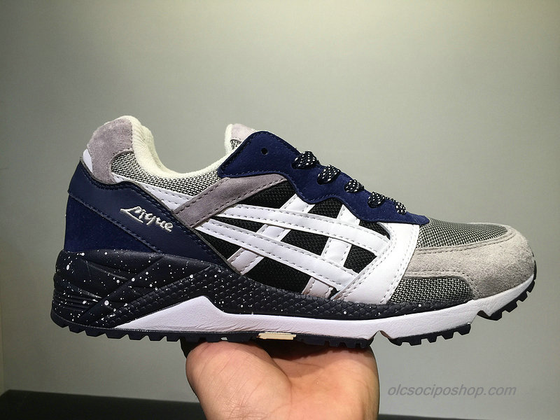 Asics Tiger Gel-Lique Szürke/Fehér/Fekete/Navy Cipők