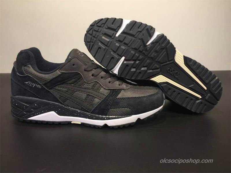 Asics Tiger Gel-Lique Fekete/Sötétszürke/Fehér Cipők