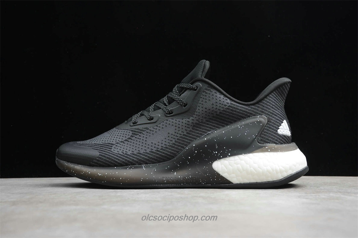 Férfi Adidas Alphaboost M Fekete/Fehér Cipők (FX1123)