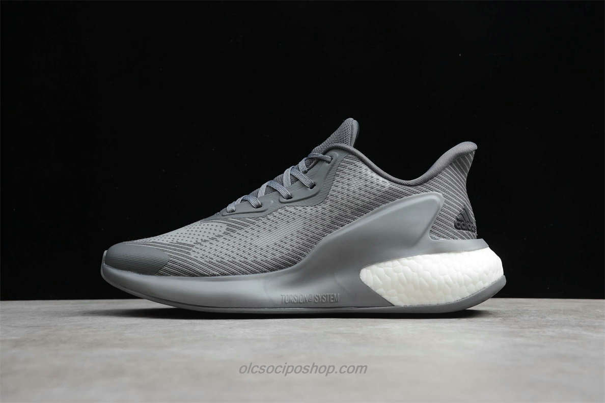 Férfi Adidas Alphaboost M Szürke/Fehér Cipők (FX1127)