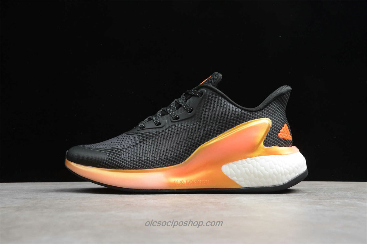 Adidas Alphaboost M Fekete/Narancs/Fehér Cipők (FX1124)