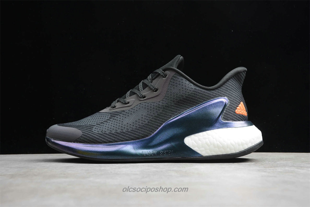 Adidas Alphaboost M Fekete/Lila/Fehér Cipők (FX1125)