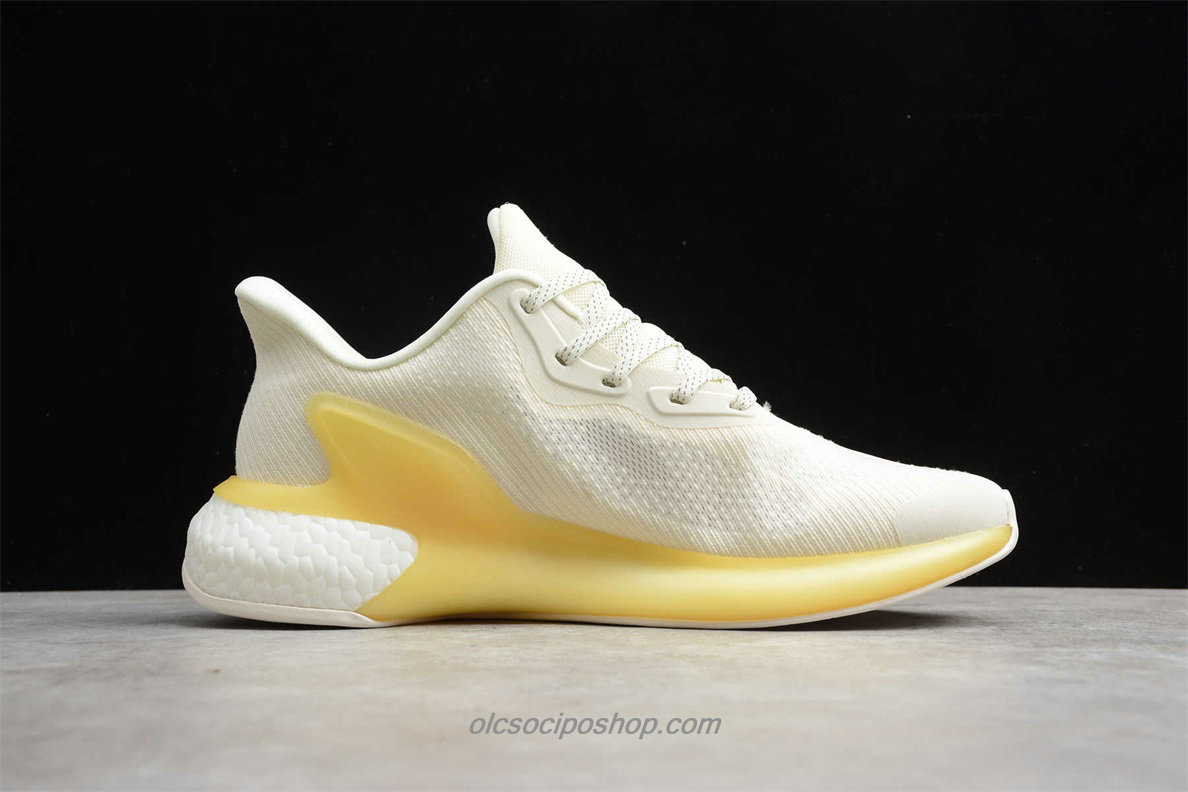 Adidas Alphaboost M Krém/Sárga Cipők (FX1128)