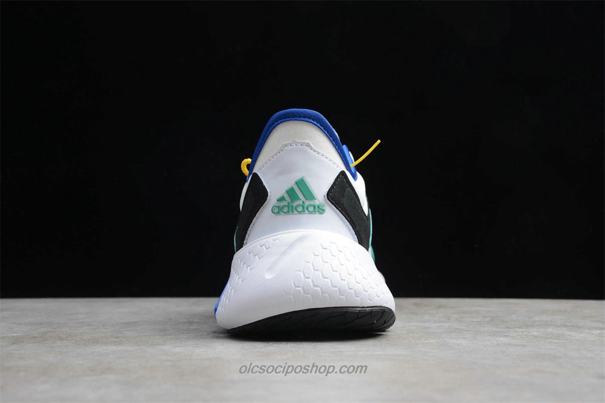 Férfi Adidas Alphabounce Instinct CC M Fehér/Fekete/Kék/Zöld Cipők (FW0662)