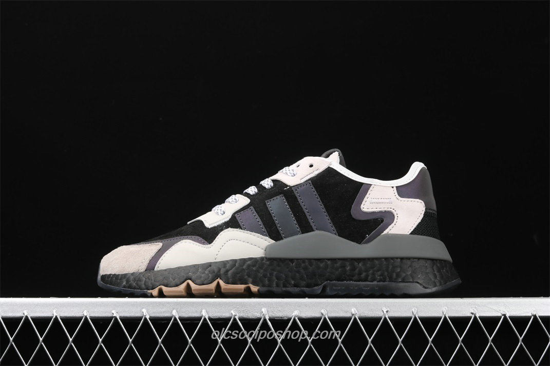 Adidas Nite Jogger 2019 Boost Homok/Fekete Cipők (BD7936)