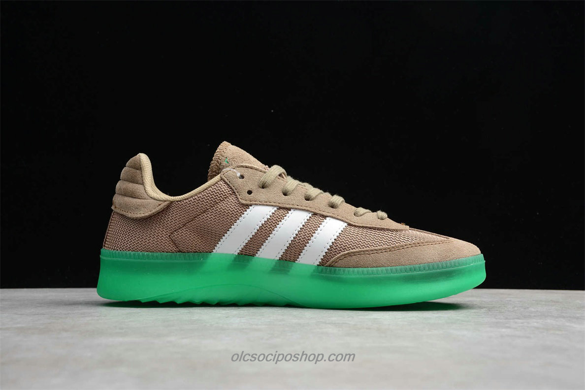 Adidas Samba RM Kávé/Zöld Cipők (EE5505)