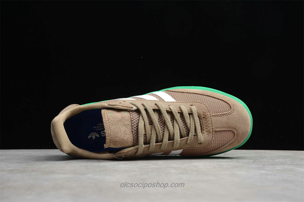 Adidas Samba RM Kávé/Zöld Cipők (EE5505)
