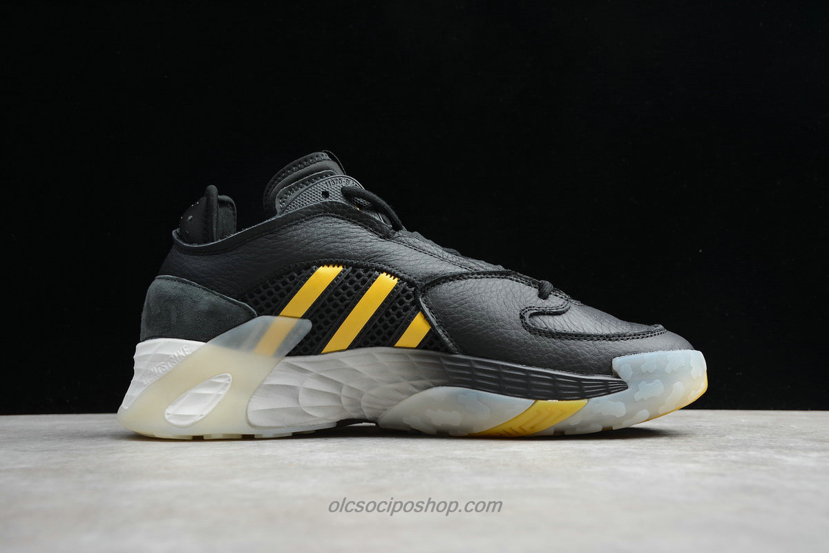 Férfi Adidas Streetball Fekete/Sárga/Homok Cipők (EE5926)