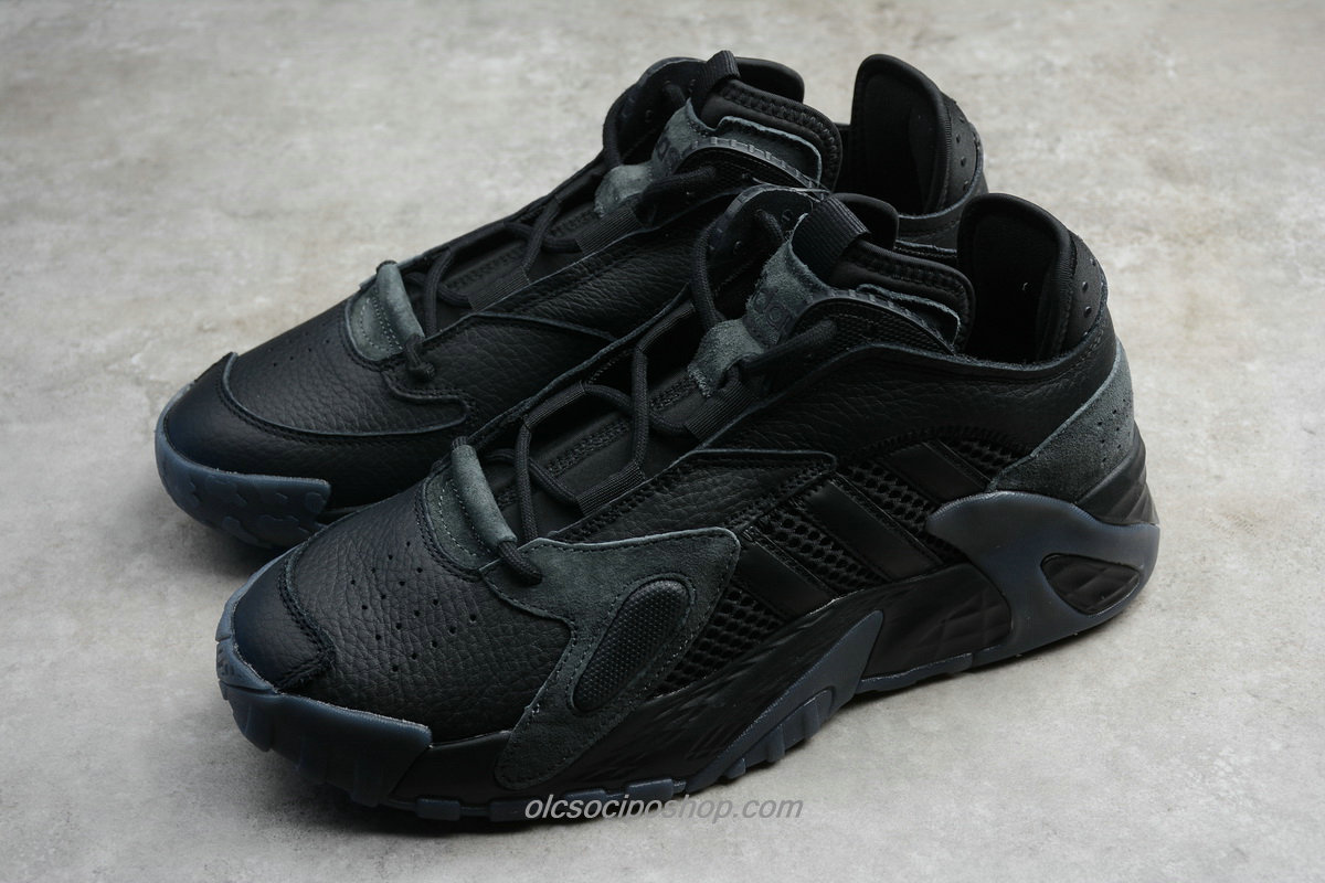 Férfi Adidas Streetball Fekete/Sötétszürke Cipők (EG2991)