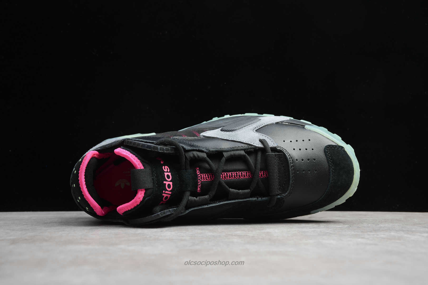 Férfi Adidas Streetball Fekete/Szürke/Rózsaszín Cipők (FV4524)
