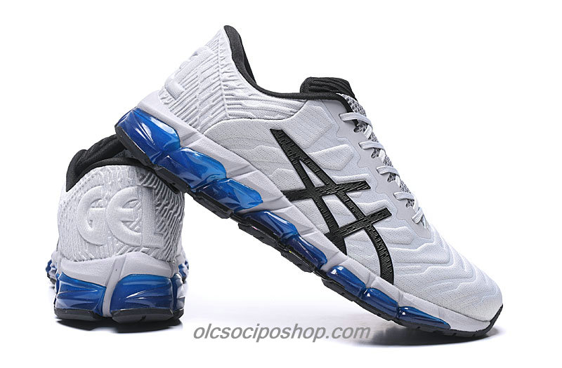 Férfi Asics Gel-Quantum 360 5 Fehér/Fekete/Kék Cipők