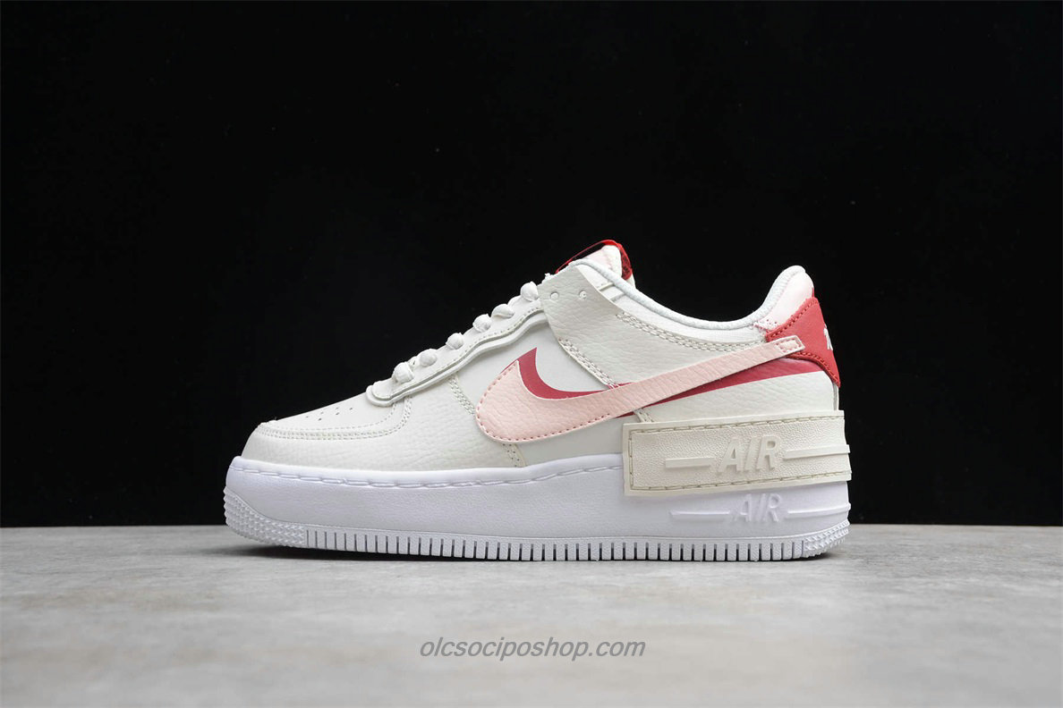 Női Nike Air Force 1 Shadow Fehér/Rózsaszín/Piros Cipők (CI0917 003)