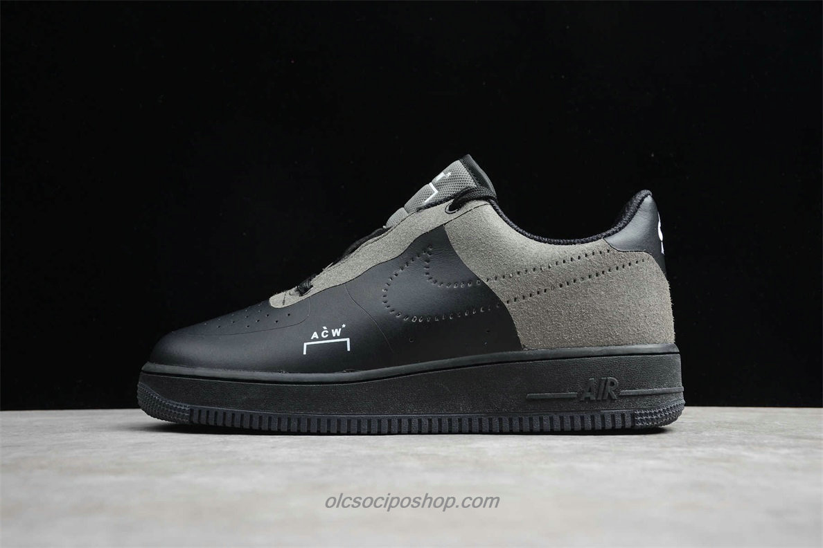 Férfi Nike Air Force 1 07 ACW Fekete/Szürke Cipők (BQ6924 001)