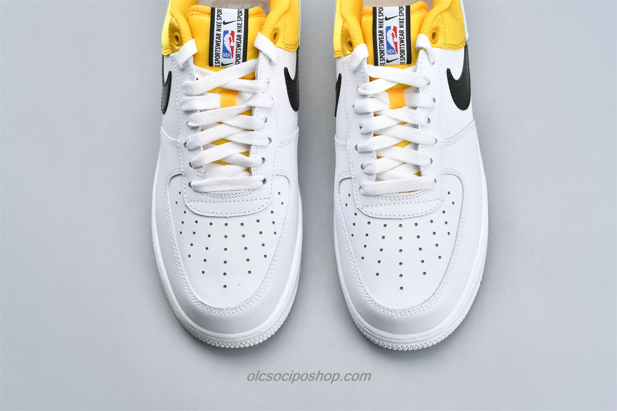 Nike Air Force 1 07 LV8 1HO19 Fehér/Sárga/Fekete Cipők (BQ4420 700)