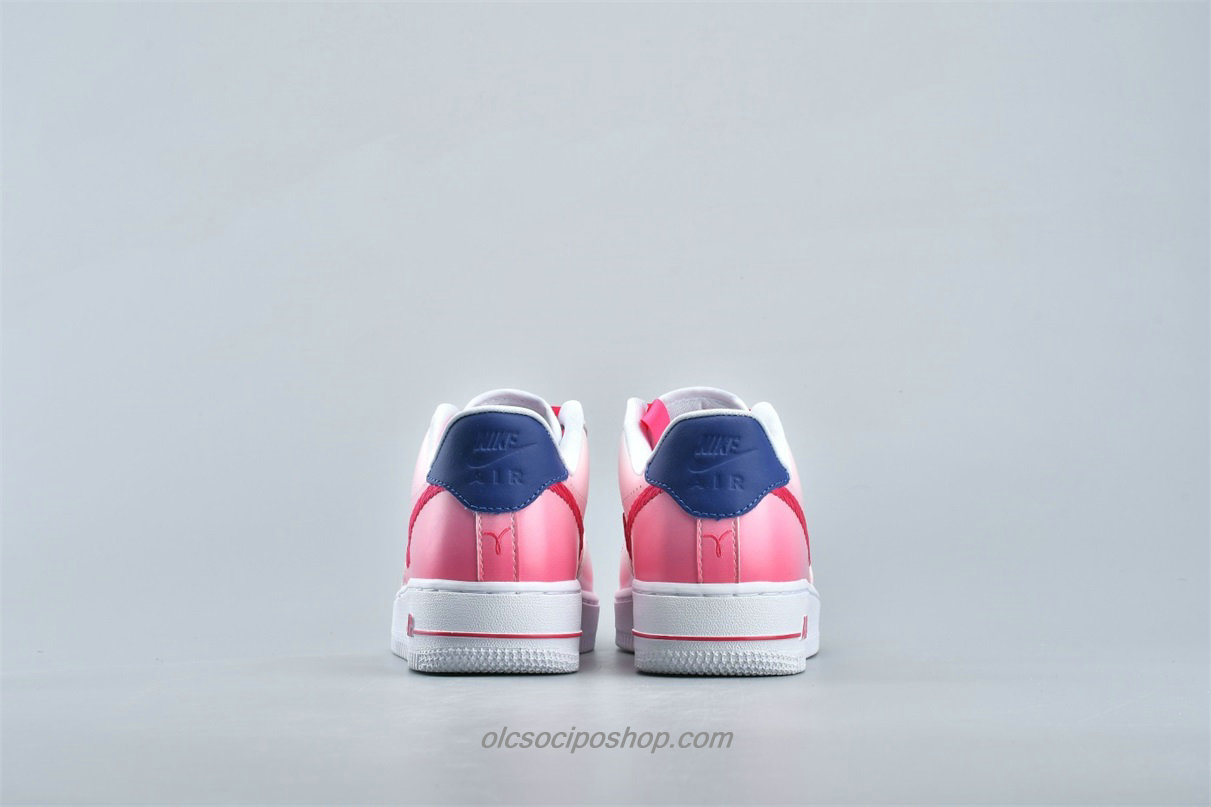 Női Nike Air Force 1 07 LV8 3 Rózsaszín/Fehér/Kék Cipők (CT1092 100)