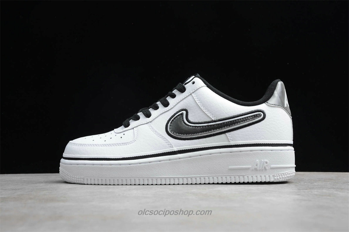 Nike Air Force 1 07 LV8 Fehér/Fekete Cipők (AJ7748 100)