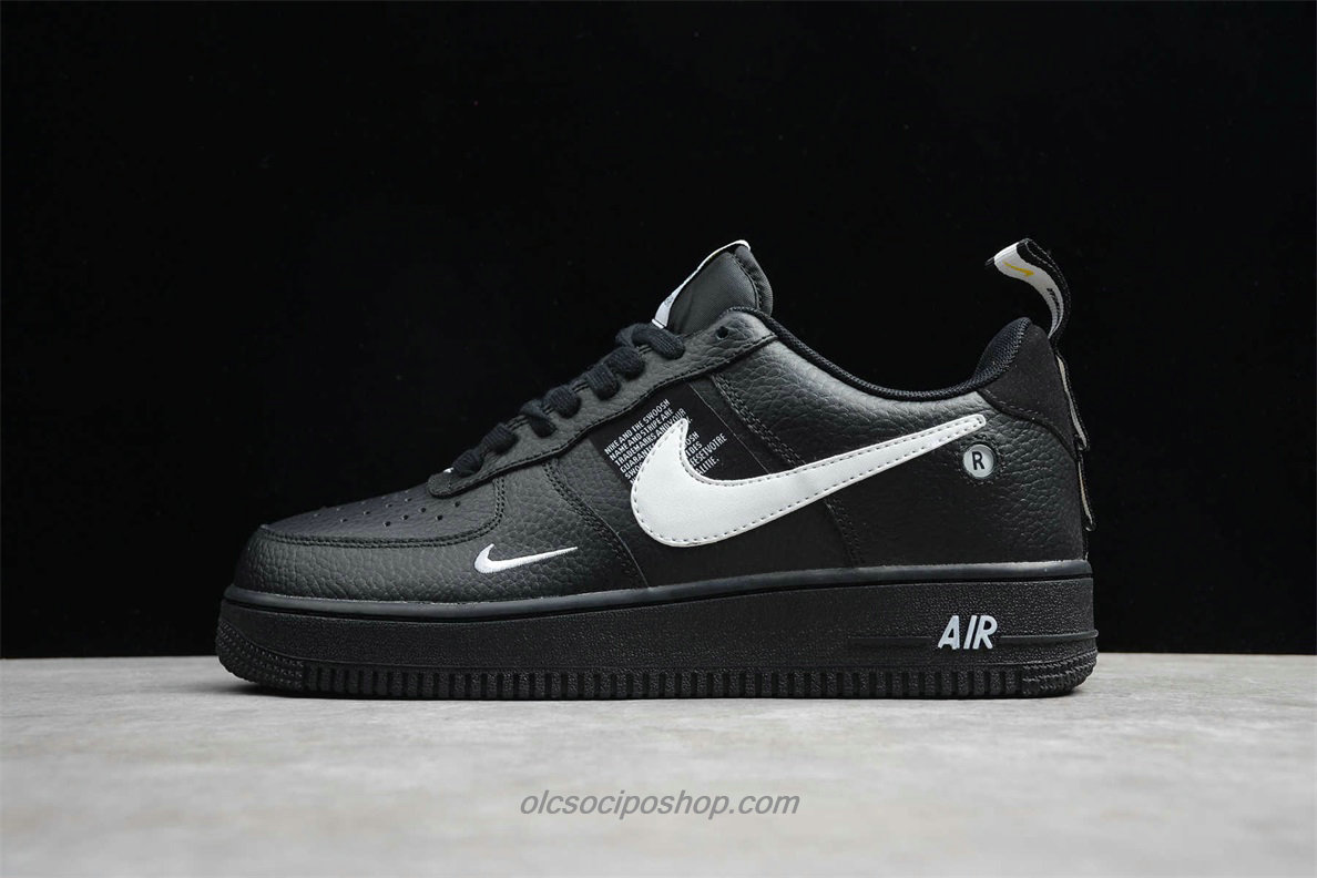 Nike Air Force 1 07 LV8 UTILITY Fekete/Fehér Cipők (AJ7747 001)