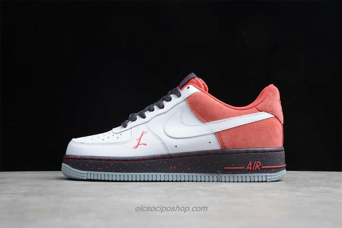 Nike Air Force 1 07 Fehér/Piros/Fekete Cipők (488298 141)