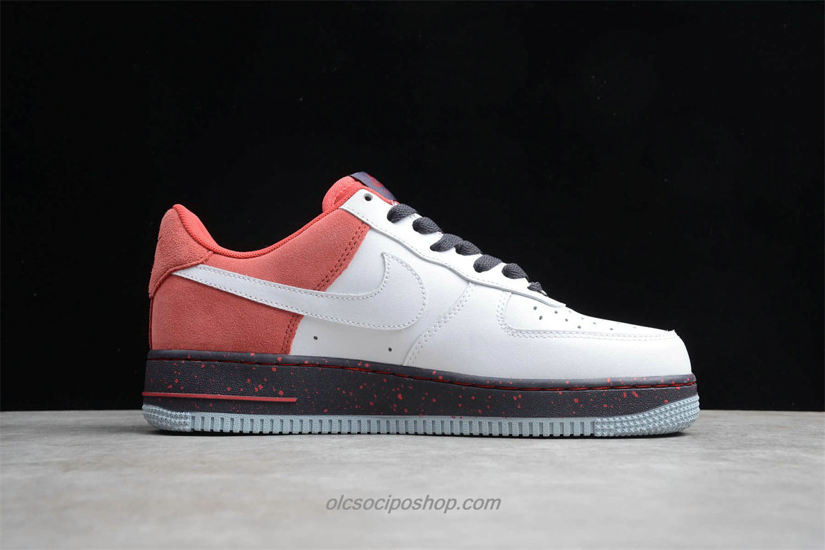 Nike Air Force 1 07 Fehér/Piros/Fekete Cipők (488298 141)