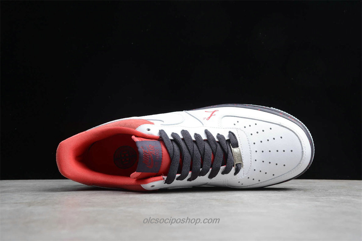 Nike Air Force 1 07 Fehér/Piros/Fekete Cipők (488298 141)
