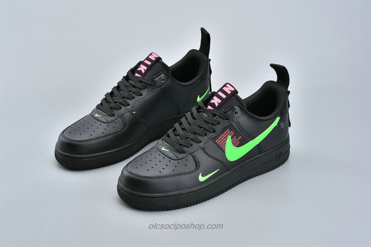 Nike Air Force 1 LV8 UL Fekete/Zöld Cipők (CQ4611 001)