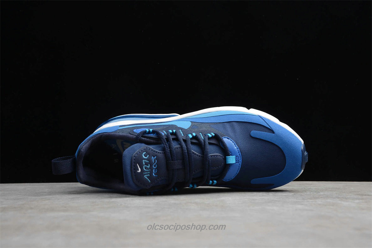 Férfi Nike Air Max 270 React Kék/Fehér Cipők (AO4971 400)