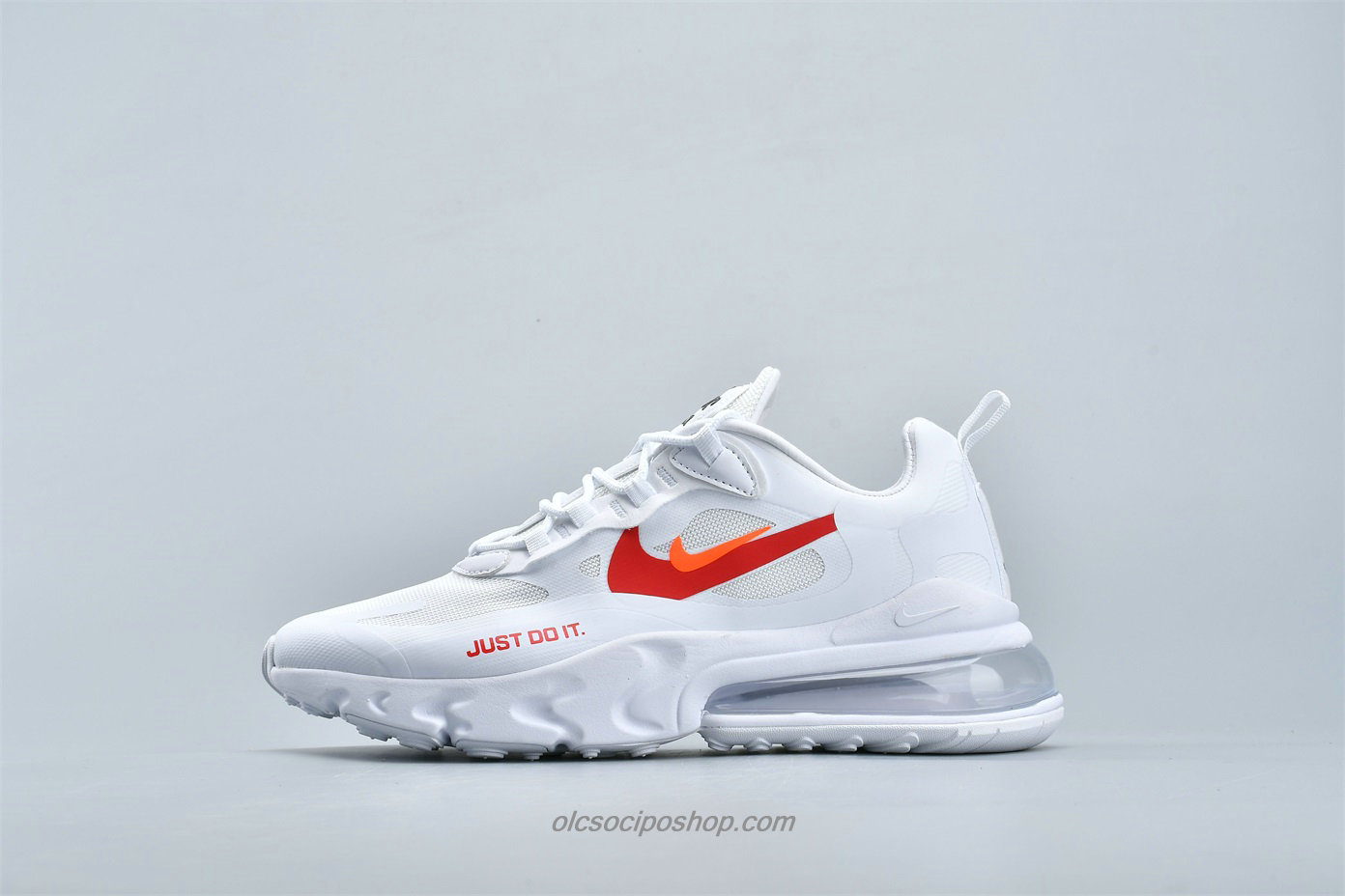 Nike Air Max 270 React Fehér/Piros Cipők (CT2203 100)