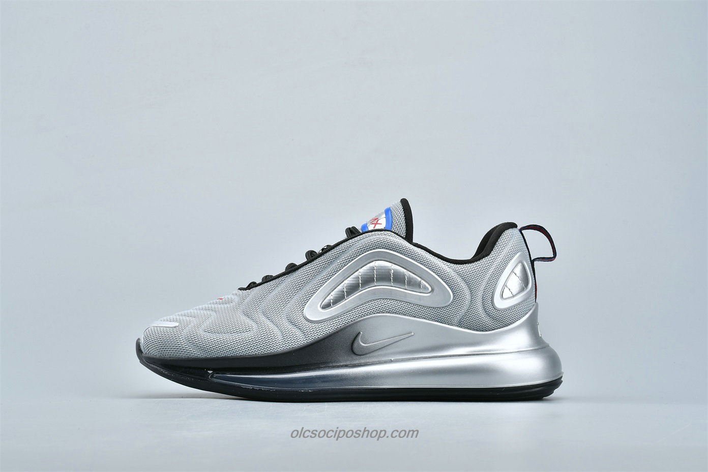 Férfi Nike Air Max 720 Szürke/Ezüst/Fekete Cipők (AO2924 019)