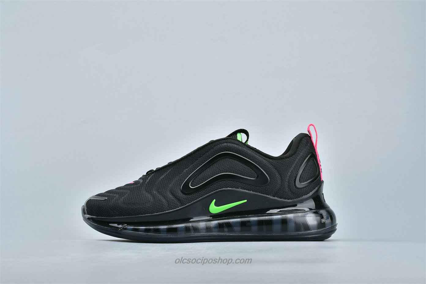 Nike Air Max 720 Fekete/Zöld/Rózsaszín Cipők (CQ4614 001)