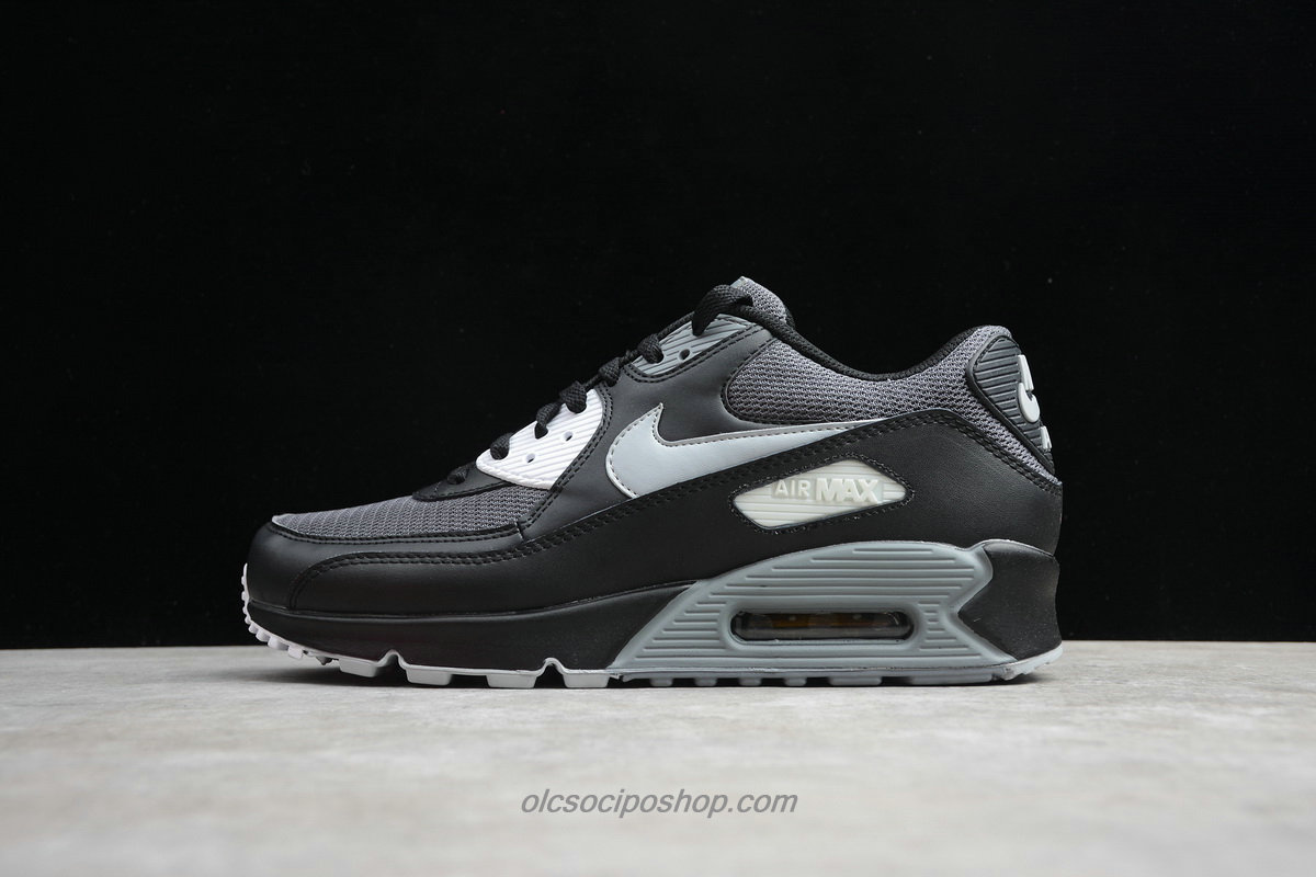 Férfi Nike Air Max 90 Essential Fekete/Szürke Cipők (AJ1285 003)