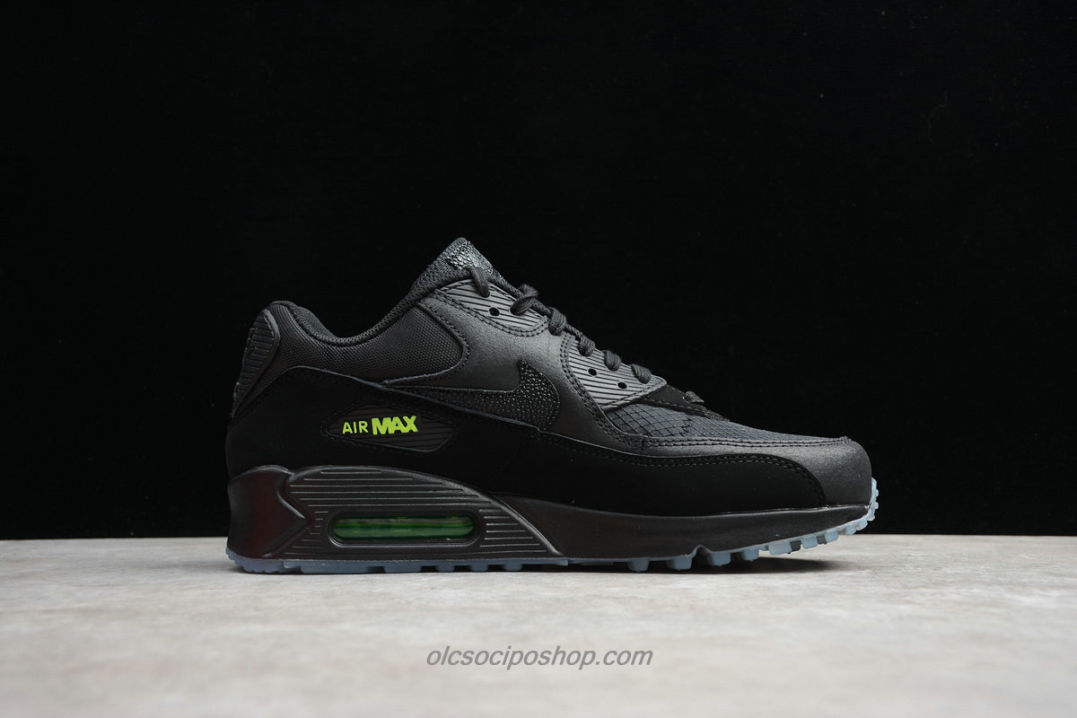 Férfi Nike Air Max 90 Fekete Cipők (AQ6101 001)