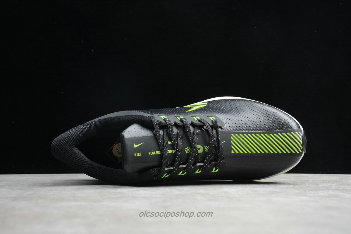 Férfi Nike Air Zoom Pegasus 35 Turbo Fekete/Zöld/Fehér Cipők (BQ3290 301)